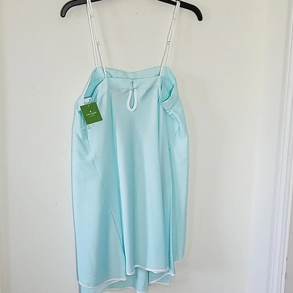 🆕 kate spade New York Charmeuse Chemise Size Large